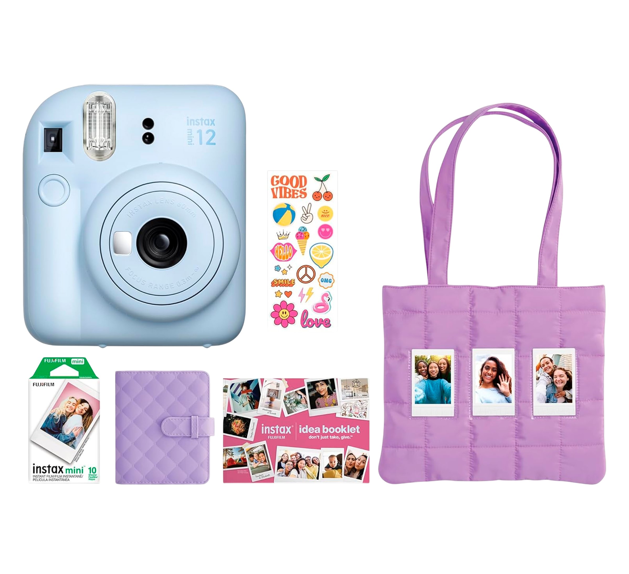 Fujifilm Instax Camara Mini 12 Holiday Bundle