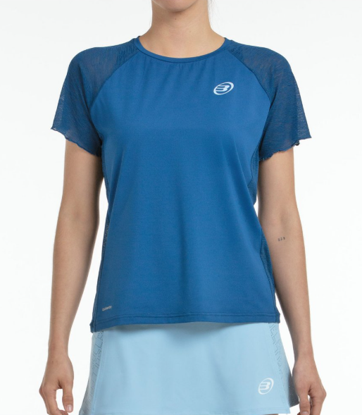 CAMISETA BULLPADEL DEDALE AZUL TINTA