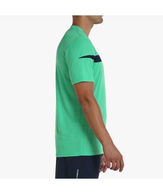 CAMISETA BULLPADEL OMEYA VERDE VIBRANTE