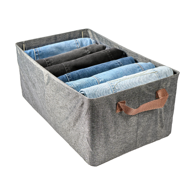 ORGANIZADOR DE ROPA GRIS