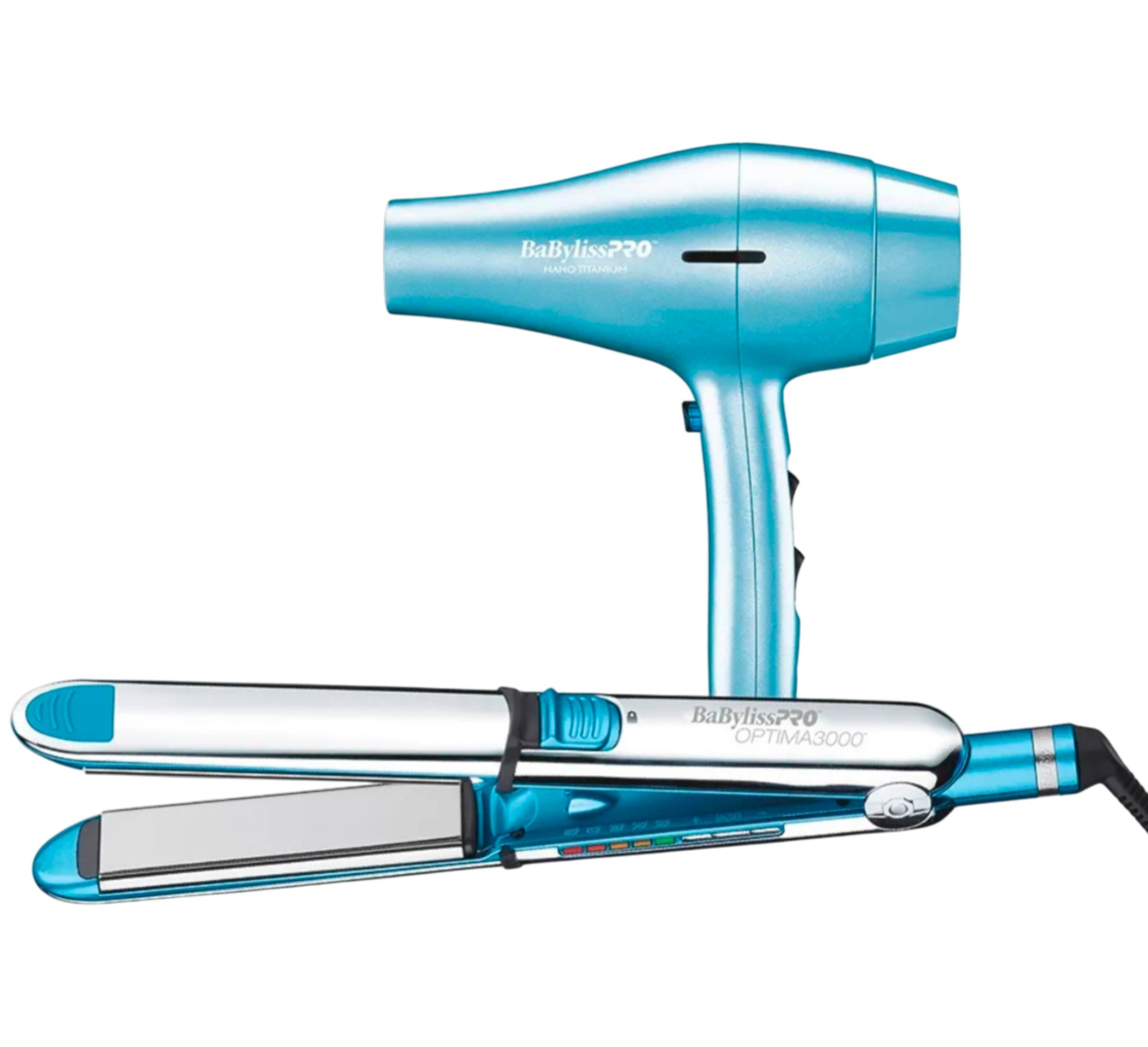 BABYLISS combo plancha optima 3000 y secador BNT6177