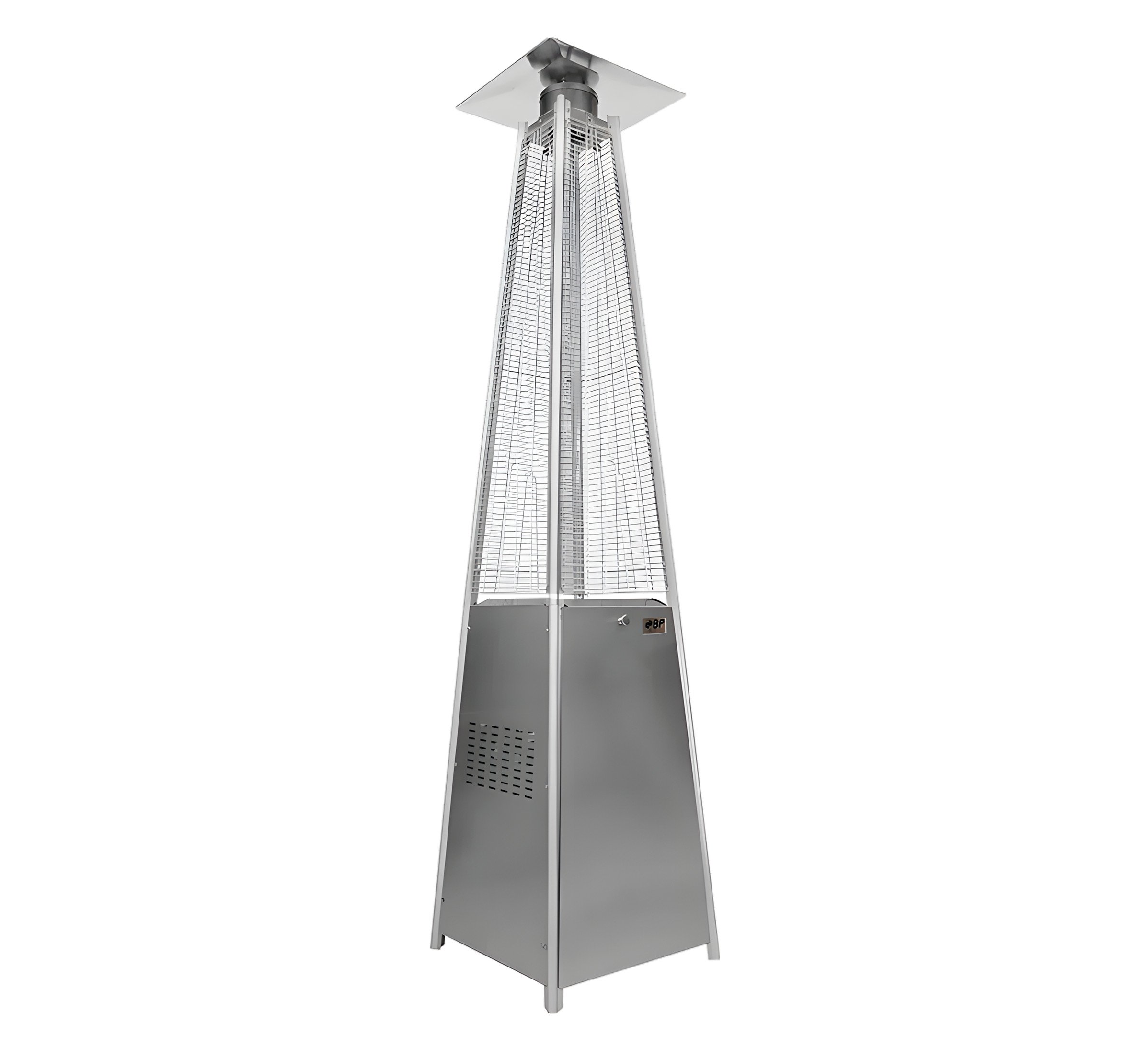 BP Calefactor De Ambientes Tipo Pirámide Stainless Steel