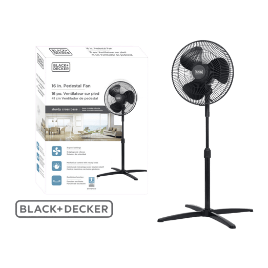VENTILADOR DE PARED 16" BLACK+DECKER