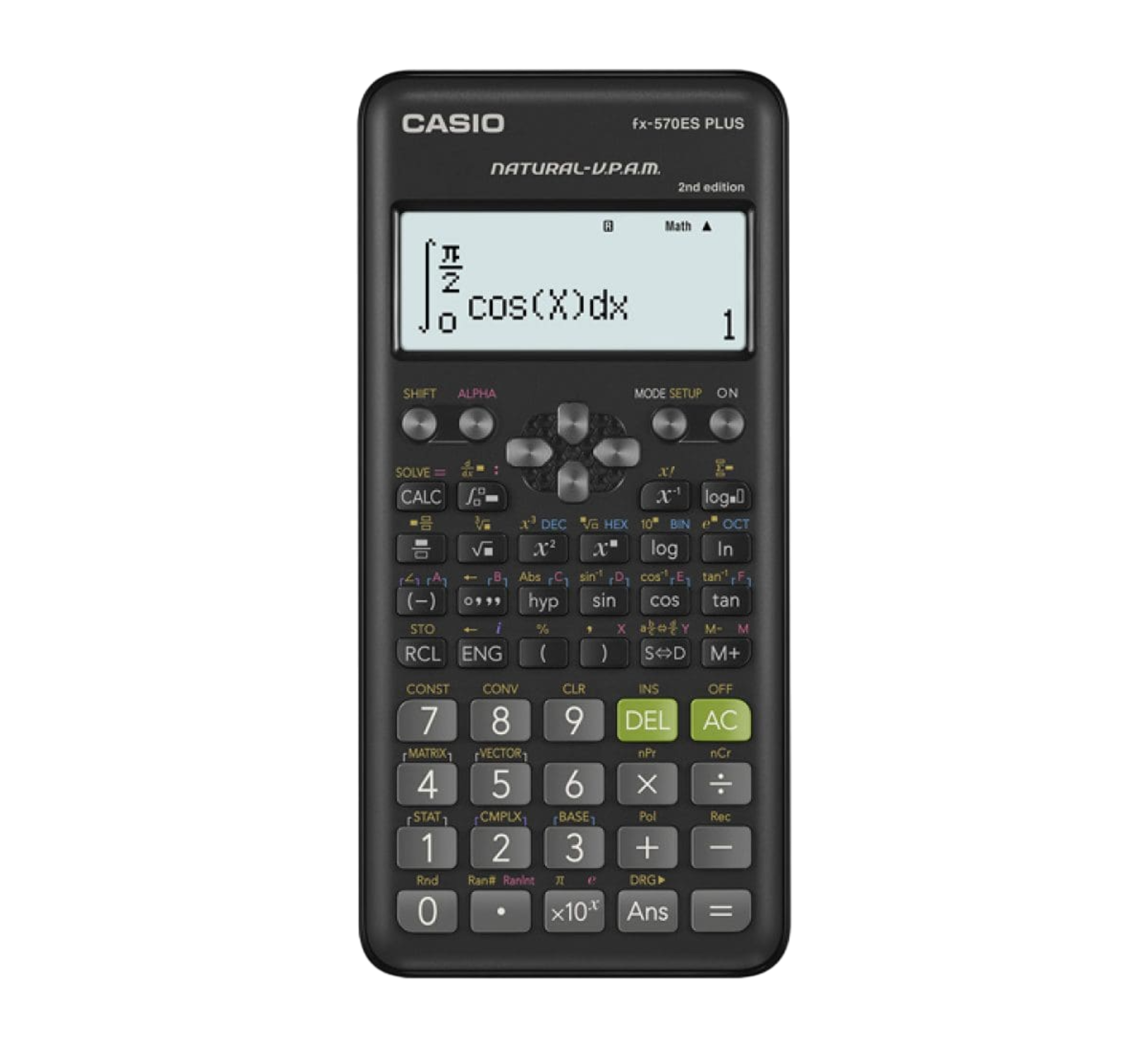 Casio Calculadora Científica 417 Funciones