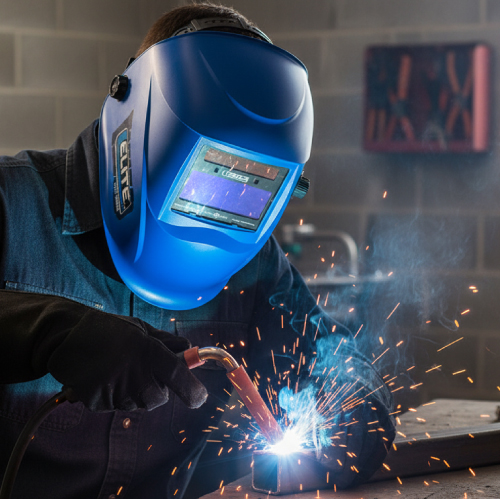 MASCARA SOLDAR FOTOSEN. ELECTRONICA  ELITE AZUL SOELCSVM551