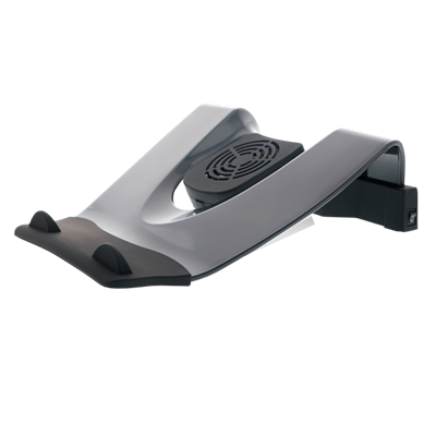 COOLING PAD KLIP XTREME KNS-110B PARA LAPTOP CON 4 PUERTOS Y VENTILADOR DE REFRIGERACION 17 NEGRO