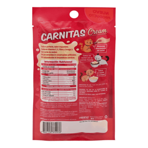 Carnitas Snack Cream Gato Sabor Pollo 14G*4