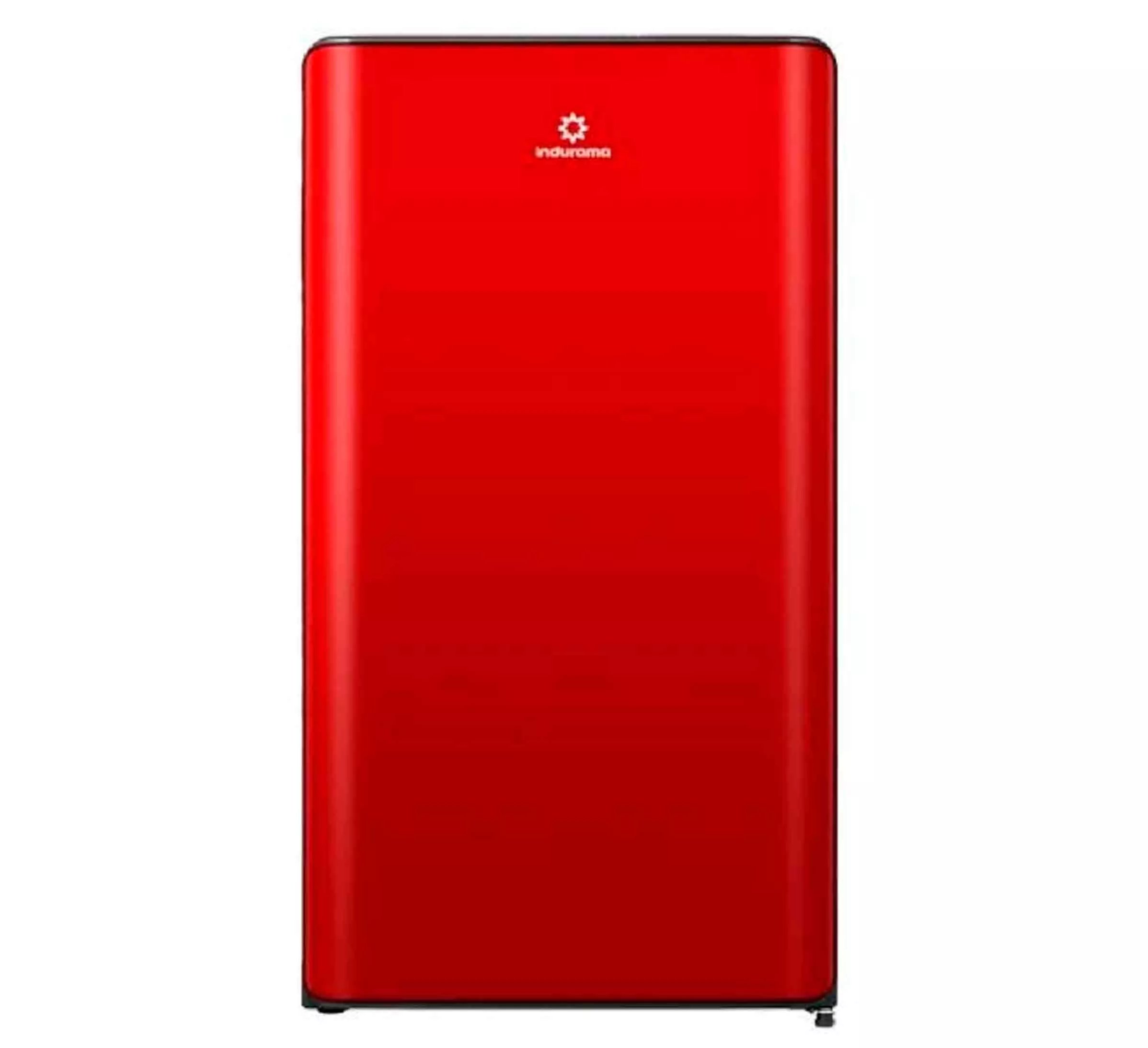 Indurama Minibar │ 91 Lt │ 7 Niveles │ Termostato │ Rojo