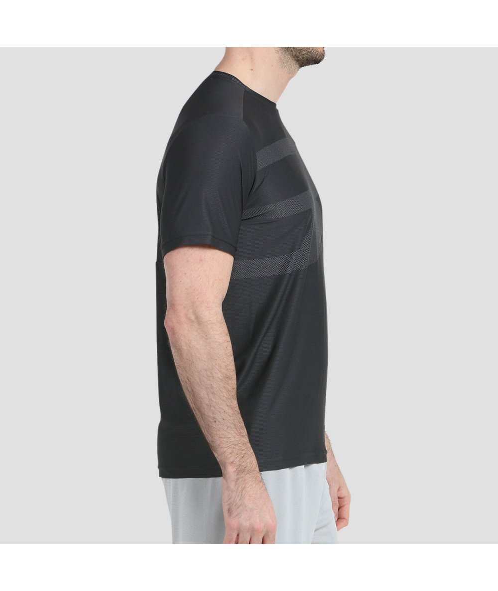 CAMISETA BULLPADEL UNALE AZABACHE