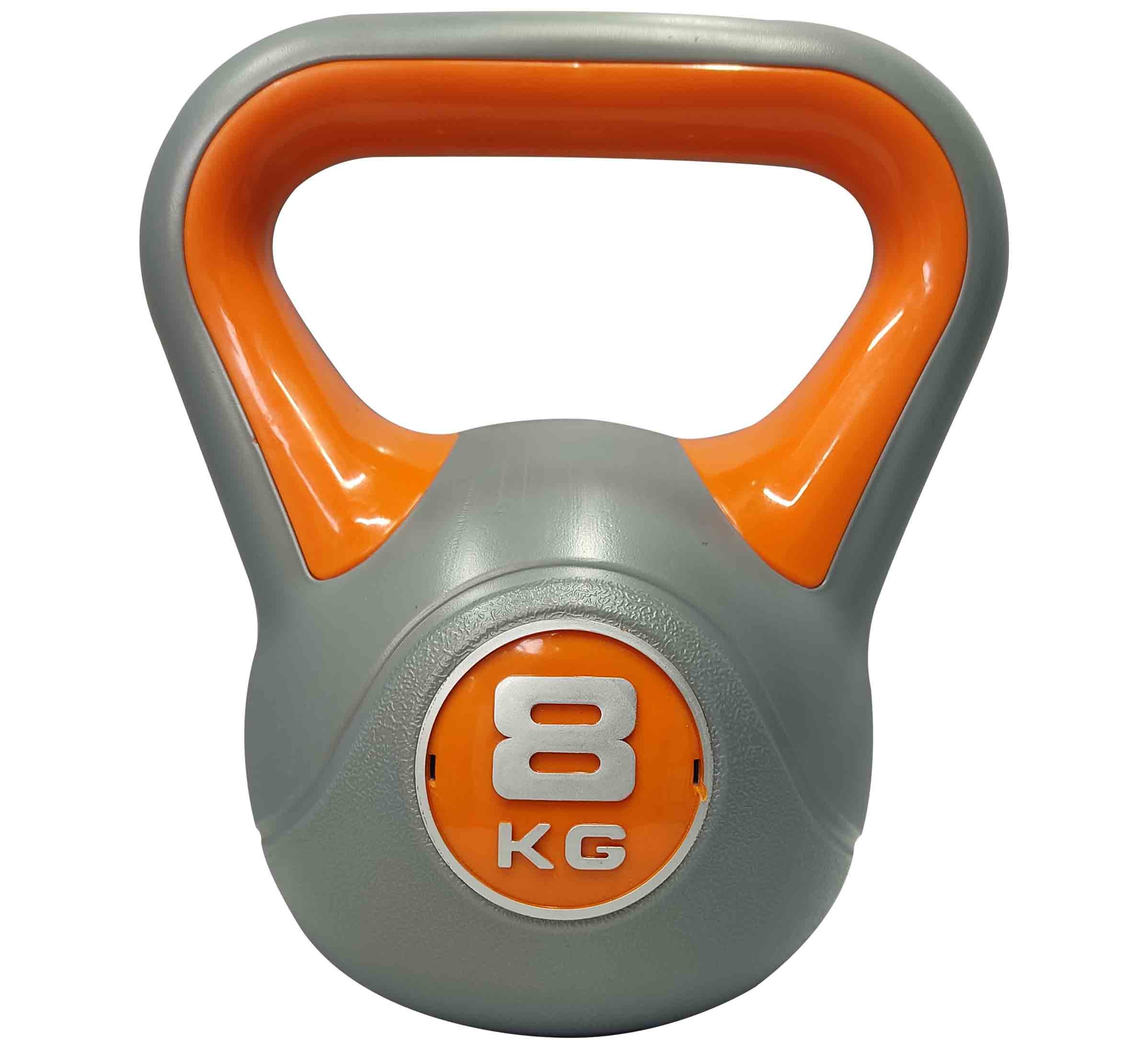 Century Pesa rusa color gris naranja  8 kg