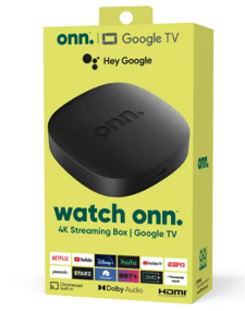 Onn Google Tv 4k Streaming Box UHD