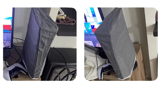 Cover/forro Protector Anti Polvo Playstation5 - Posición Vertical