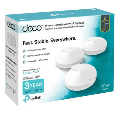 DECO M5 SISTEMA MESH TP-LINK TPLINK AC1300 WHOLE HOME 3 PACK