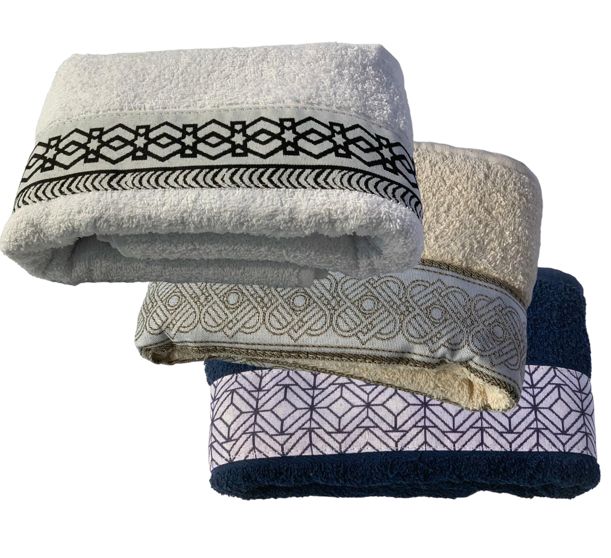 Set de toallas para manos, cara y cuerpo