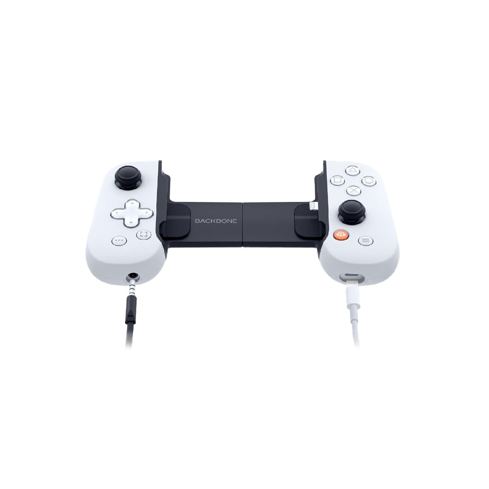 CONTROL SONY PARA CELULAR PUERTO LIGHTNING IPHONE BACKBONE ONE PLAY STATION EDITION BLANCO