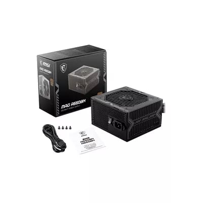 FUENTE DE PODER MSI MAG A550BN ATX12V EPS12V 550W 80 PLUS BRONZE CA 100 240 V 550 VATIOS PFC ACTIVA