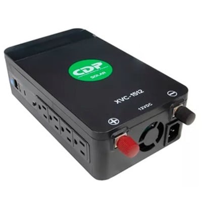 INVERSOR CDP XV-1512C 1500VA Y 1000W 12VCD ENTRADA-SALIDA 120VA SIN BAT. REQ. 1