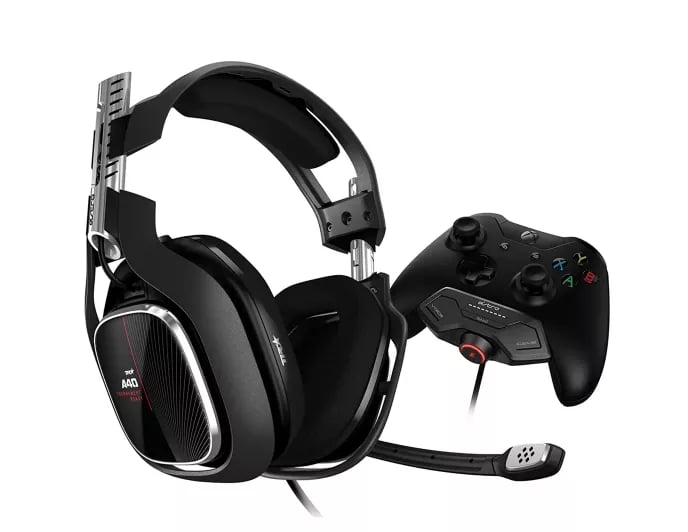 HEADSET ASTRO GAMING A40 TR Negro + MIXAMP M80 PC & XBOX 3.5MM