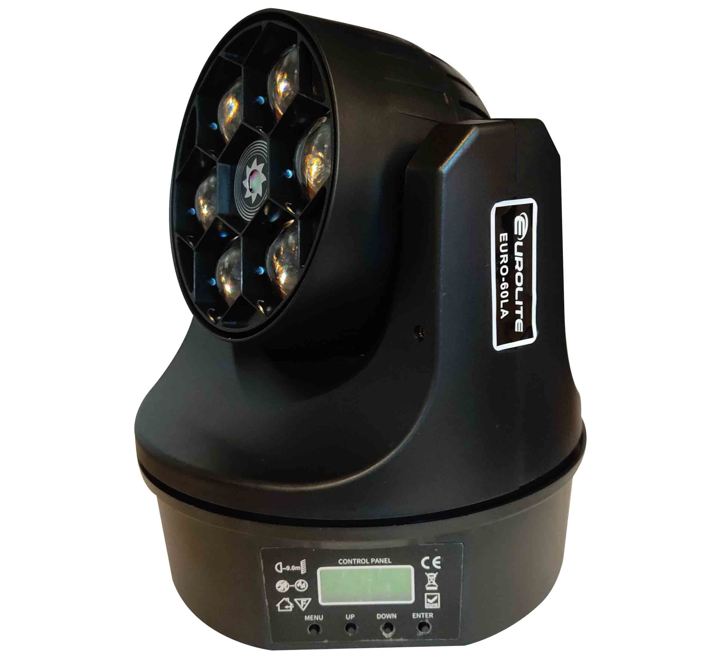 Eurolite cabeza movil ojos de abeja de 16*10w con laser