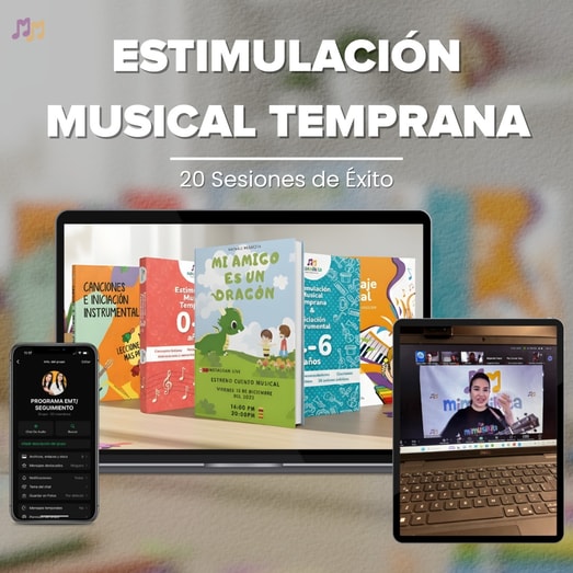 Estimulación musical temprana para niños de 0 a 3 años