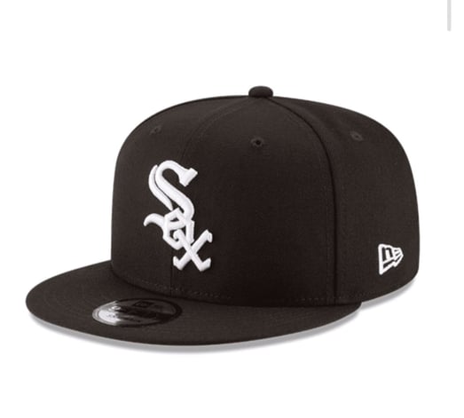 NEW ERA 5950 WHITE SOX NEGRA 8
