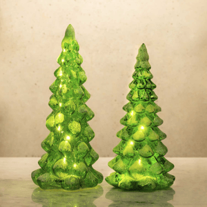 Árbol led verde 25cm