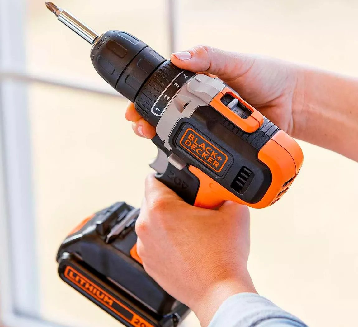 Black and Decker Taladro Atornillador Inalámbrico