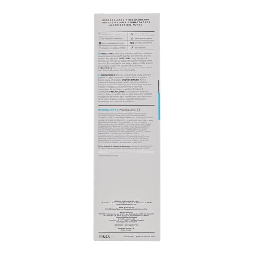 Dandrene Shampoo Exfoliante Anti Caspa Ds *205Ml