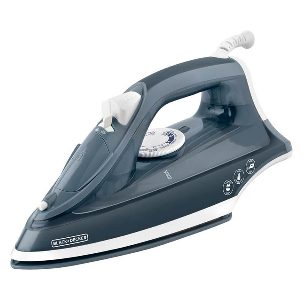 Plancha De Ropa Black Decker  1200w Antihaderente 6 Funciones Azul