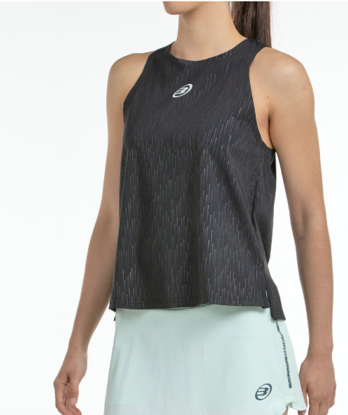 CAMISETA BULLPADEL ABURE NEGRO