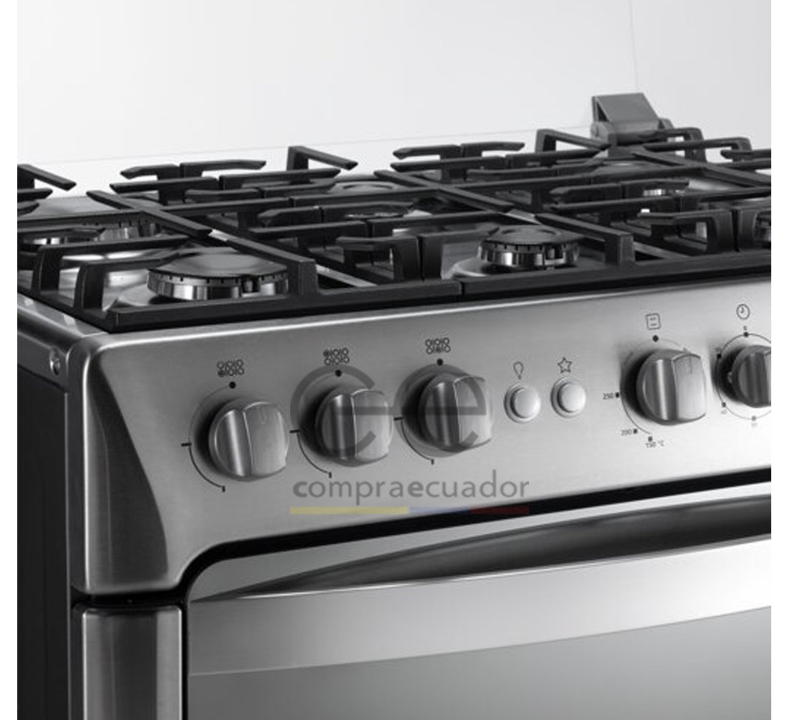 Indurama Cocina Galicia Zfo 6 Quemadores Acero Inoxidable