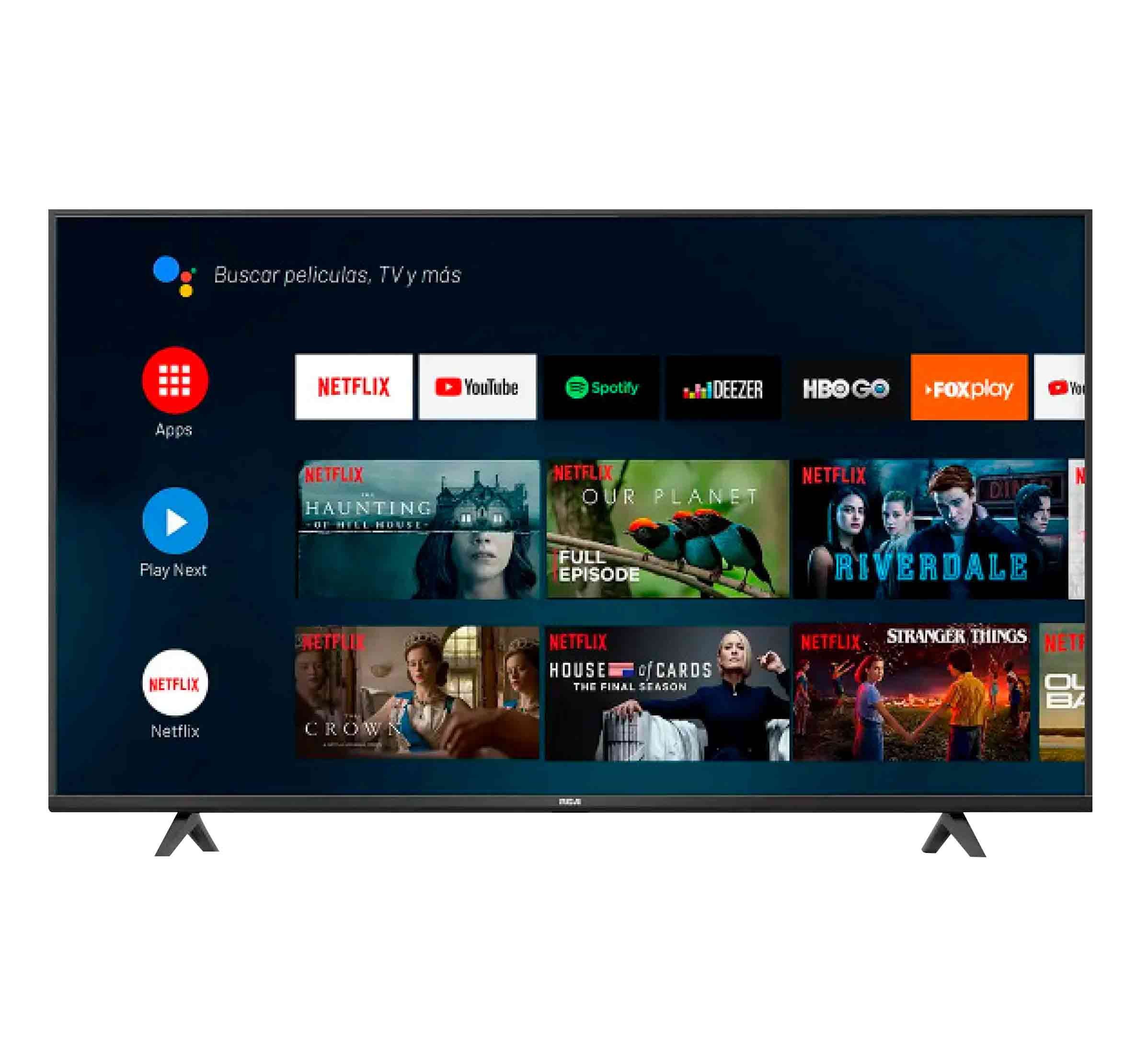 RCA Smart TV │ 50″ │ 4K Ultra HD │ Google Tv