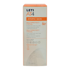 Leti At4 Crema Facial Multiprotec Frasco*50 ml