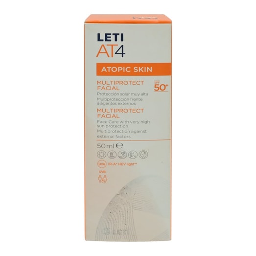 Leti At4 Crema Facial Multiprotec Frasco*50 ml