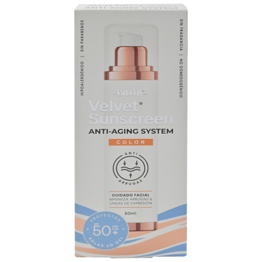 Velvet Protector Solar Anti-Aging Color 50 ml