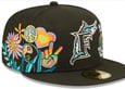 5950 NEW ERA FLORIDA MARLINS GROOVY BLACK 7 1/2