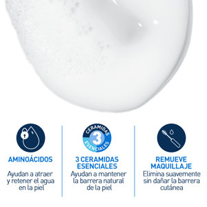 Cerave Crema Espuma Limpiadora Hidratante 236 ml