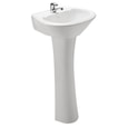 LAVAMANOS EDESA SHELBY BLANCO C/ PEDESTAL