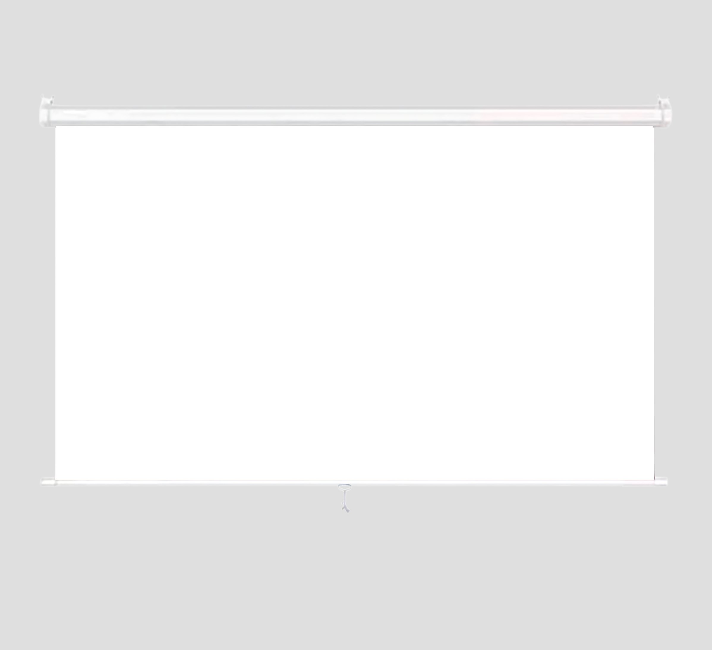 Nitron pantalla para retroproyector manual 84”