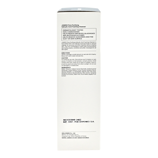 Jumiso Espuma Limpiadora Pore Purifying Salicylic Acid  *120G