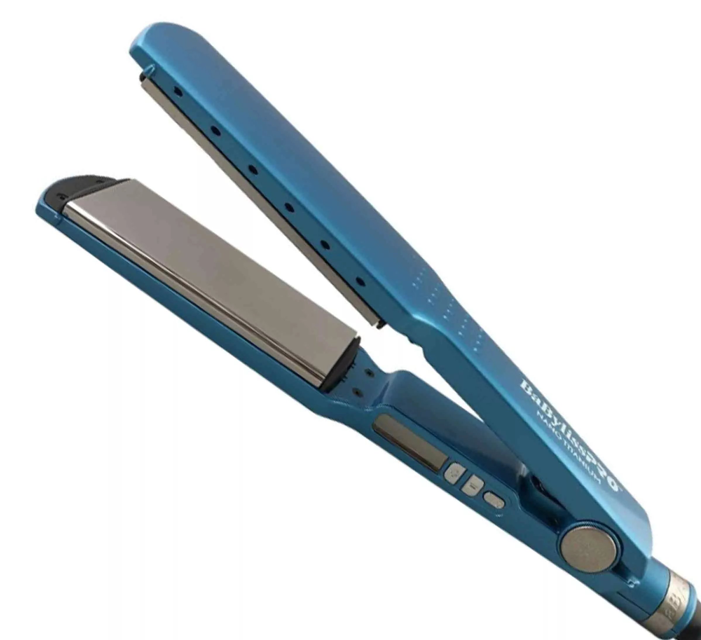 BabylissPRO Nano Titanium Iónica Digital 1 3/4” 450°F Doble Voltaje