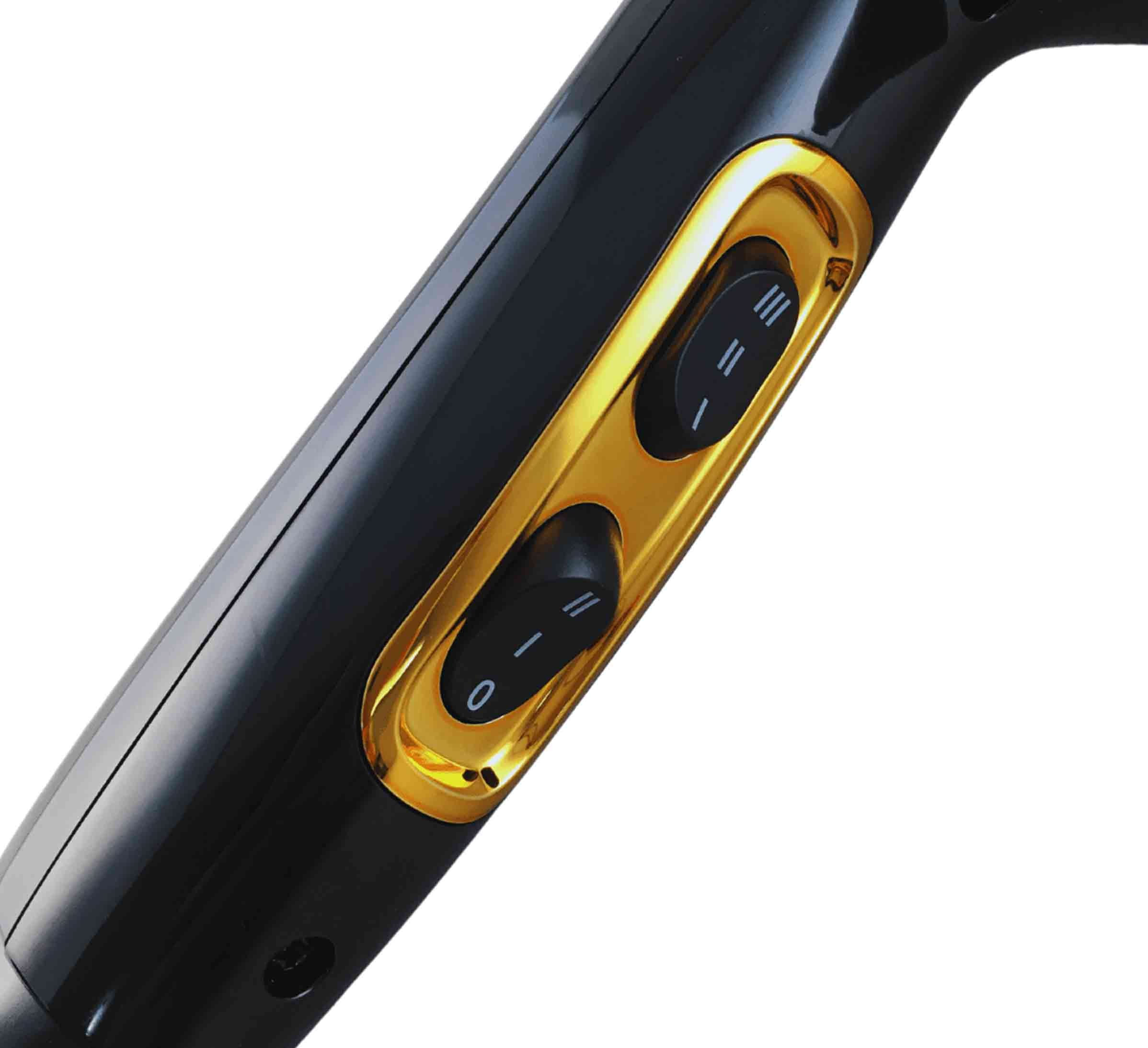 BabylissPRO Secador Profesional 2000 Watts AC Motor Negro-Dorado