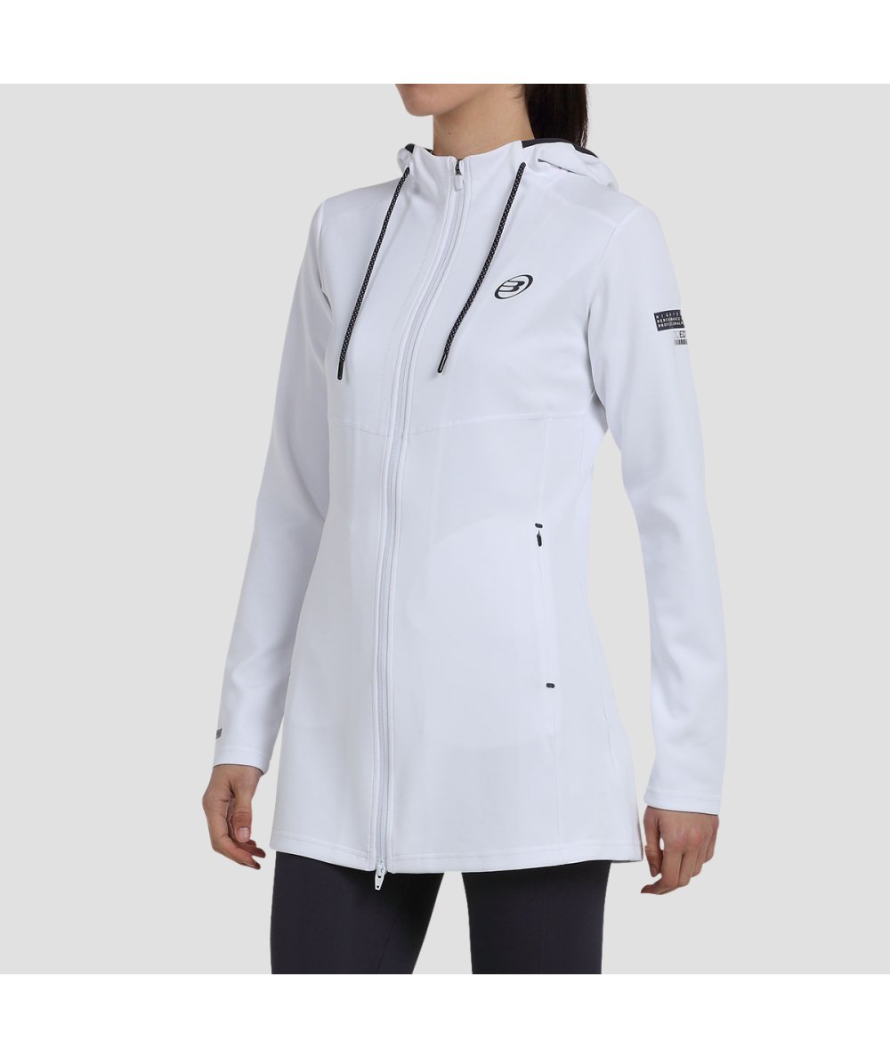 SUDADERA BULLPADEL NIAZO BLANCO