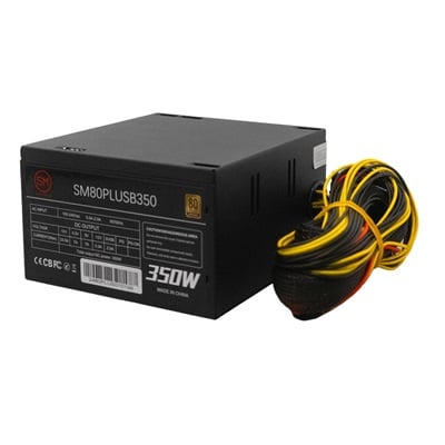FUENTE SPEEDMIND CERTIFICADA 350Q ATX12V 80 PLUS BRONZE BLACK