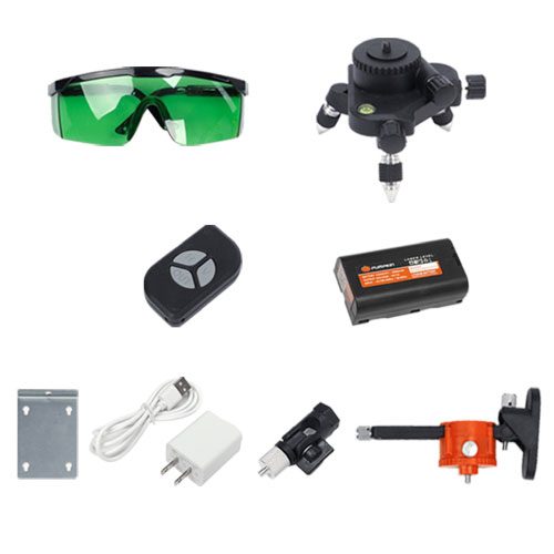 NIVEL LASER 12 LINEAS VERDE 3X360 PUMPKIN 28368