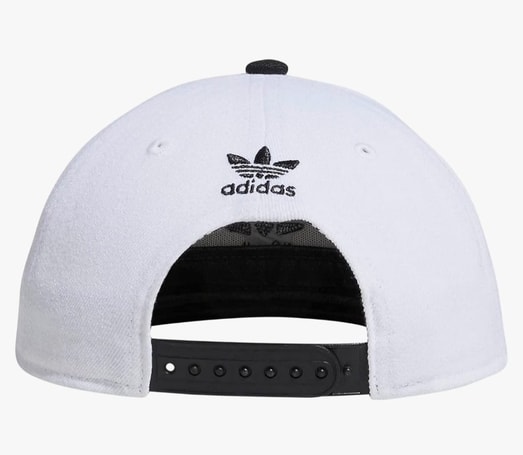 ADIDAS PLANA BLANCA LOGO NEGRO YOUTH FIT