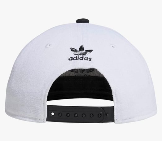 ADIDAS PLANA BLANCA LOGO NEGRO YOUTH FIT