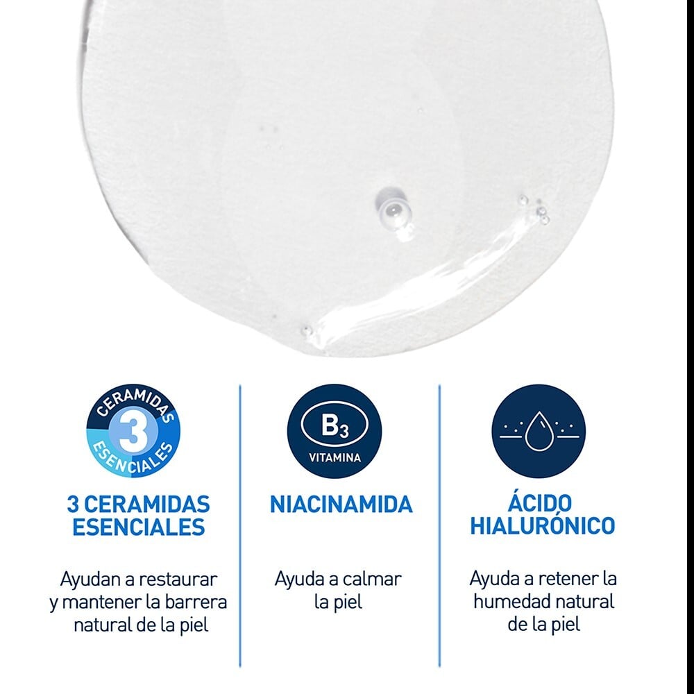 Cerave Gel Limpiador Espumoso Cara-Cuerpo 236 ml