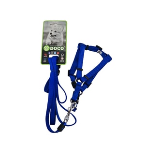 Doco Arnes/Correa Perro Xs Azul *1