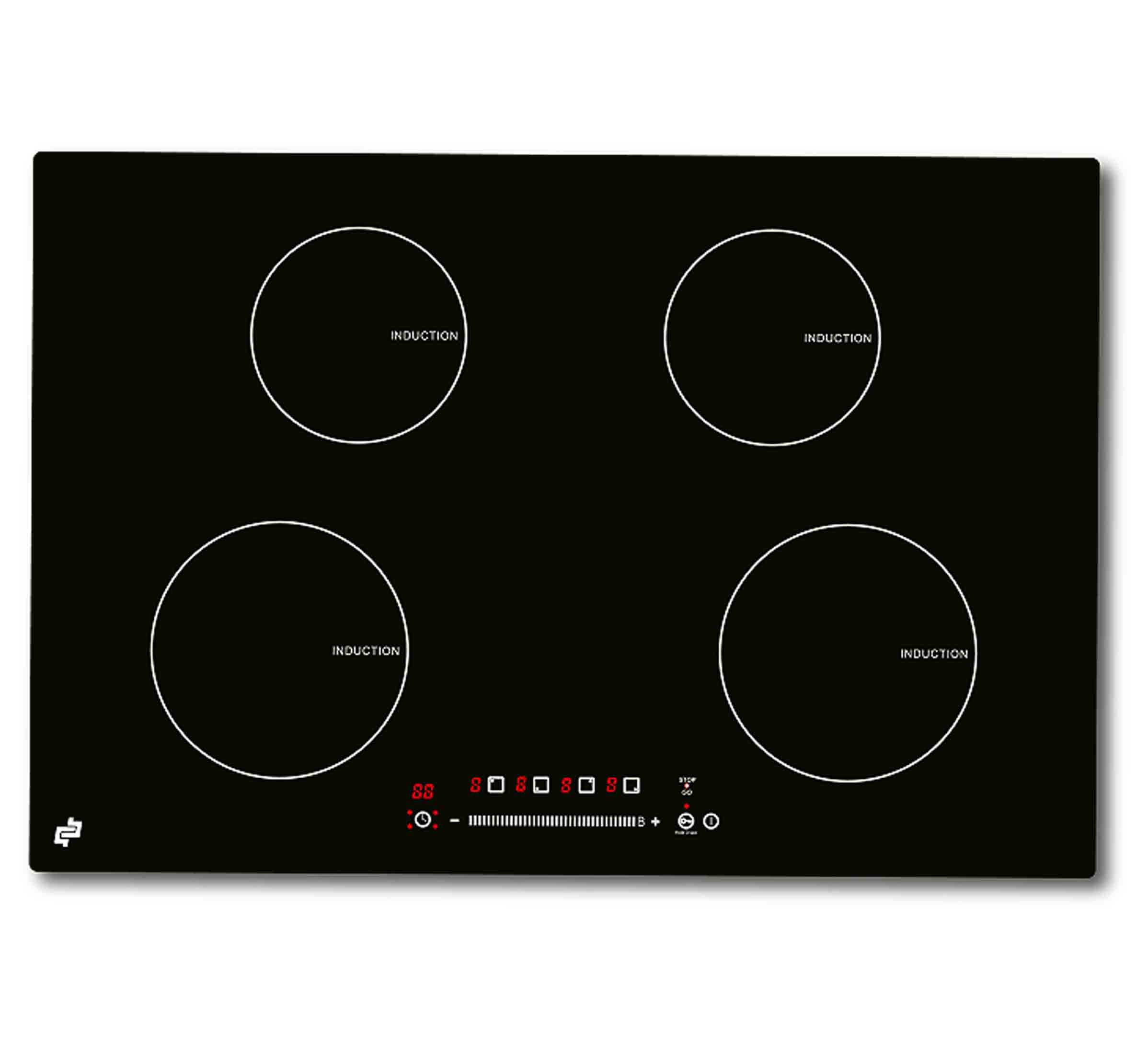 Bp  encimera de induccion moon 4 zonas | 6800W